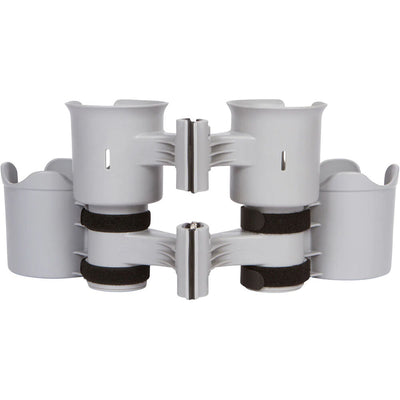 Robocup RoboCup Clamp-On Dual Cup Holder (Grey) - Film Gear Canada