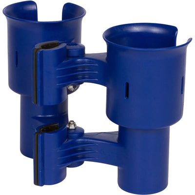 RoboCup Clamp-On Dual Cup Holder (Navy)