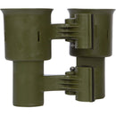 RoboCup Clamp-On Dual Cup Holder (Army Green)