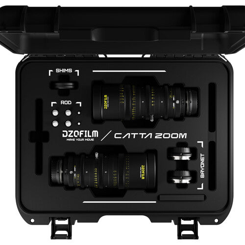 DZOFILM DZOFilm Catta FF Zoom 18-35/70-135mm T2.9 2-Lens Bundle (Sony E, Black) - Film Gear Canada