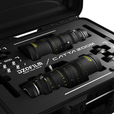 DZOFILM DZOFilm Catta FF Zoom 18-35/70-135mm T2.9 2-Lens Bundle (Sony E, Black) - Film Gear Canada