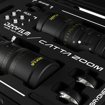DZOFILM DZOFilm Catta FF Zoom 18-35/70-135mm T2.9 2-Lens Bundle (Sony E, Black) - Film Gear Canada