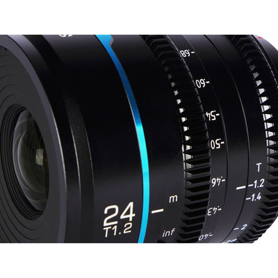 SIRUI Night Walker 24mm T1.2 S35 Cine Lens (Sony E-Mount, Black)