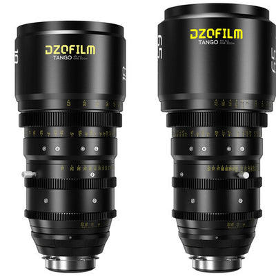 DZOFILM DZOFilm Tango 18-90mm T2.9 & 65-280mm T2.9-4 S35 Zoom Lens Bundle (ARRI PL & Canon EF) - Film Gear Canada