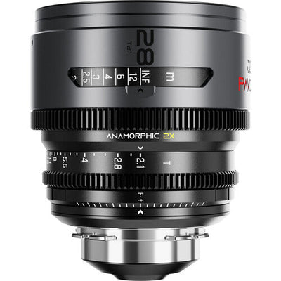 DZOFILM DZOFilm PAVO 2x Anamorphic 6-Lens Set (Blue Coating, PL/EF Mount, Feet) - Film Gear Canada