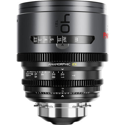 DZOFILM DZOFilm PAVO 2x Anamorphic 6-Lens Set (Blue Coating, PL/EF Mount, Feet) - Film Gear Canada