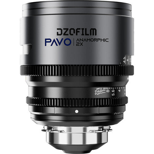 DZOFilm PAVO 55mm T2.1 2x Anamorphic Prime Lens (Blue Coating, PL/EF Mount, Feet)