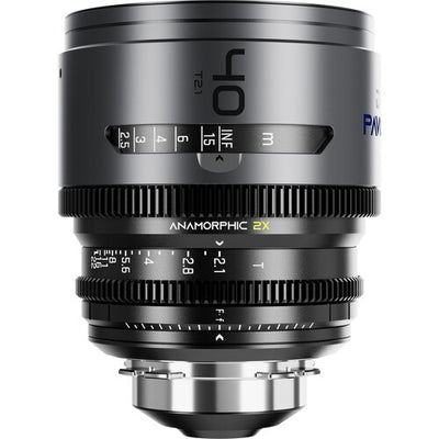 DZOFILM DZOFilm PAVO 2x Anamorphic 28/40/75mm T2.1 3-Lens Set (Blue Coating, PL/EF Mount, Feet) - Film Gear Canada