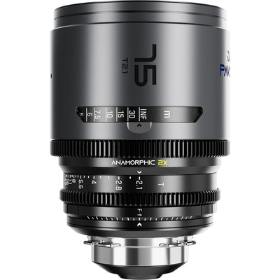 DZOFILM DZOFilm PAVO 2x Anamorphic 28/40/75mm T2.1 3-Lens Set (Blue Coating, PL/EF Mount, Feet) - Film Gear Canada