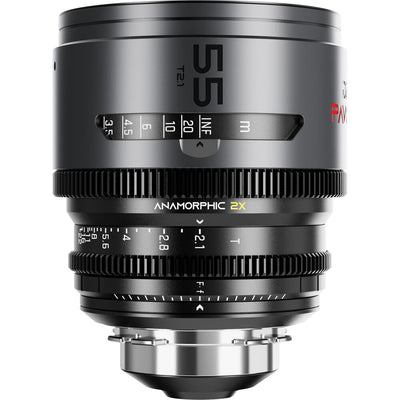DZOFILM DZOFilm PAVO 2x Anamorphic 32/55 T2.1 & 100mm T2.4 3-Lens Set (Neutral Coating, PL/EF Mount, Feet) - Film Gear Canada