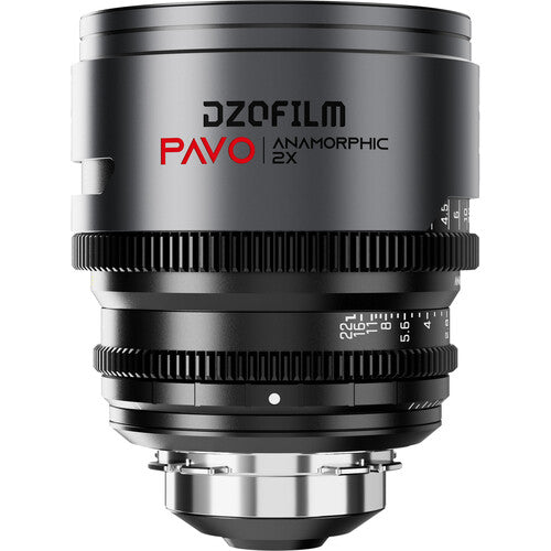 DZOFilm PAVO 2x Anamorphic 32/55 T2.1 & 100mm T2.4 3-Lens Set (Neutral Coating, PL/EF Mount, Feet)