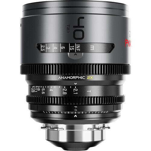 DZOFilm PAVO 40mm T2.1 2x Anamorphic Prime Lens (Neutral Coating, PL/EF Mount, Feet)