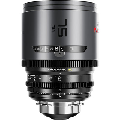 DZOFILM DZOFilm PAVO 2x Anamorphic 28/40/75mm T2.1 3-Lens Set (Neutral Coating, PL/EF Mount, Feet) - Film Gear Canada