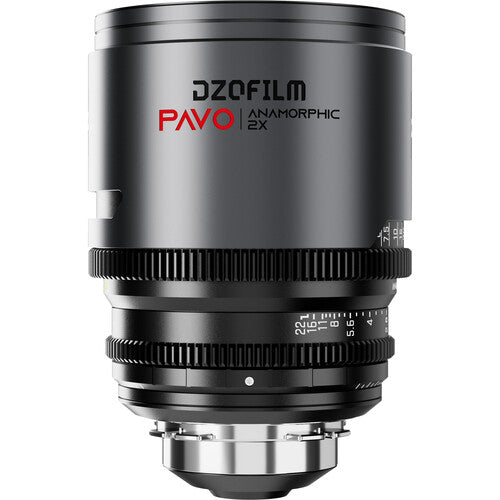 DZOFILM DZOFilm PAVO 75mm T2.1 2x Anamorphic Prime Lens (Neutral Coating, PL/EF Mount, Feet) - Film Gear Canada