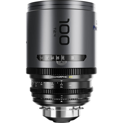 DZOFILM DZOFilm PAVO 2x Anamorphic 32/55 T2.1 & 100mm T2.4 3-Lens Set (Blue Coating, PL/EF Mount, Feet) - Film Gear Canada