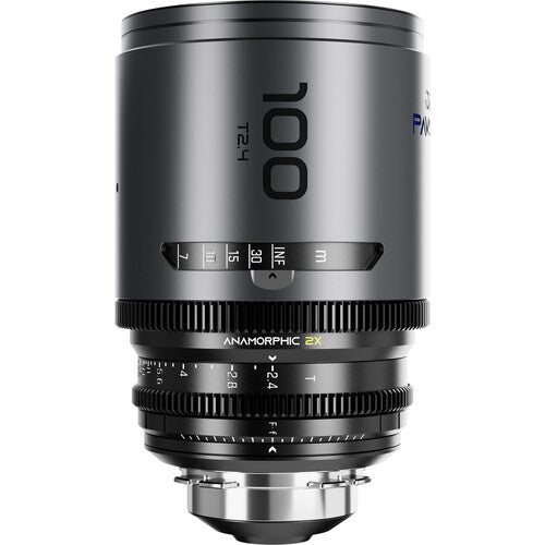 DZOFilm PAVO 2x Anamorphic 32/55 T2.1 & 100mm T2.4 3-Lens Set (Blue Coating, PL/EF Mount, Feet)