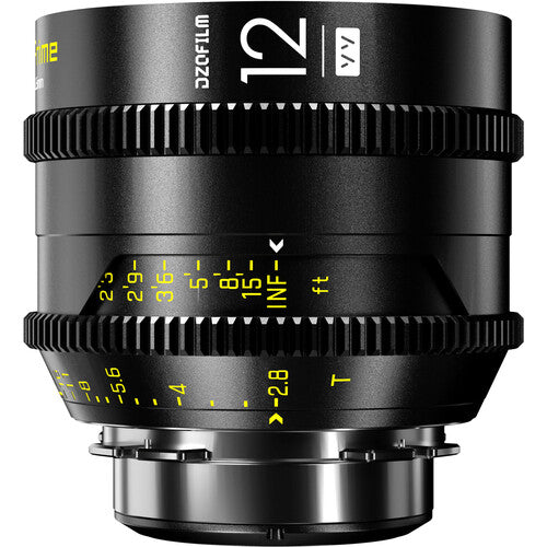 DZOFilm VESPID Full Frame Cine Prime 12mm T2.8 Lens (PL/EF