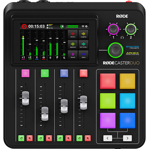 RODE RODECaster Duo Integrated Audio Production Studio(Black)