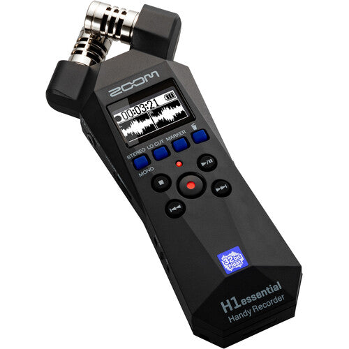 Zoom H1essential 2-Track 32-Bit Float Recorder, 96kHz – Filmgear