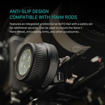 Tilta 15mm Rod Bracket with NATO Rail (Black)