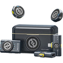 Hollyland LARK M2 Wireless Lavalier Microphone Combo w/ Lighting and Type-C Connector (Black)