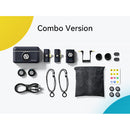 Hollyland LARK M2 Wireless Lavalier Microphone Combo w/ Lighting and Type-C Connector (Black)