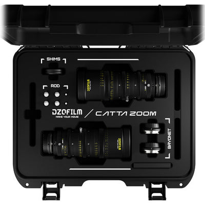 DZOFILM DZOFilm Catta FF Zoom 18-35/35-80mm T2.9 2-Lens Bundle (Sony E, Black) - Film Gear Canada
