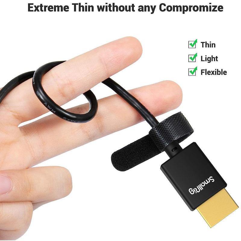 SmallRig 4K Micro HDMI to HDMI Cable (D to A) 35cm/13.8"