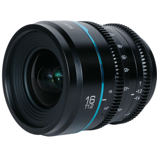 SIRUI Night Walker 16mm T1.2 S35 Cine Lens (Sony E-mount, Black)