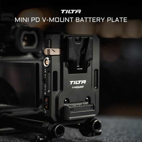 Tilta Mini PD V-Mount Battery Plate (Black)