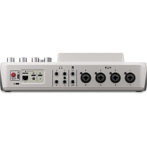 RØDE RØDECaster Pro II All-in-One Production Solution for Podcasting, Streaming, Music Production and Content Creation, White