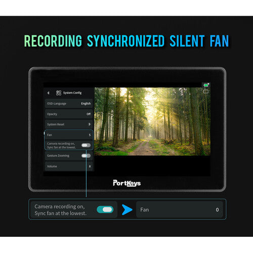 PortKeys BM5 IV WR 5.5" 4K60P HDMI Touchscreen Monitor with Cinenorm Operating System