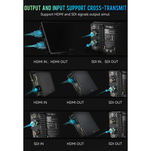 PortKeys BM5 IV WR 5.5" 4K60P HDMI Touchscreen Monitor with Cinenorm Operating System