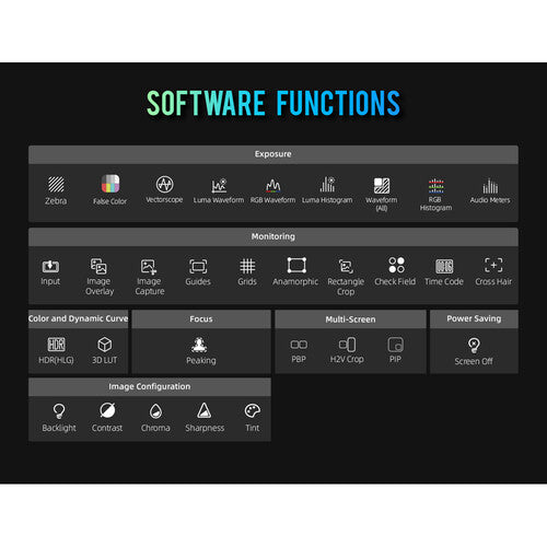 PortKeys BM5 IV WR 5.5" 4K60P HDMI Touchscreen Monitor with Cinenorm Operating System