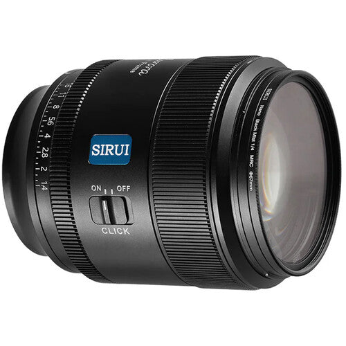 SIRUI AURORA 85mm F1.4 Eマウント　SONY SIRUI Aurora 85mm f/1.4 Full-Frame Autofocus Sony E – Filmgear Canada