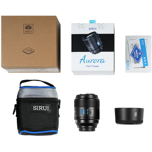 SIRUI Aurora 85mm f/1.4 Full-Frame Autofocus Sony E – Filmgear Canada