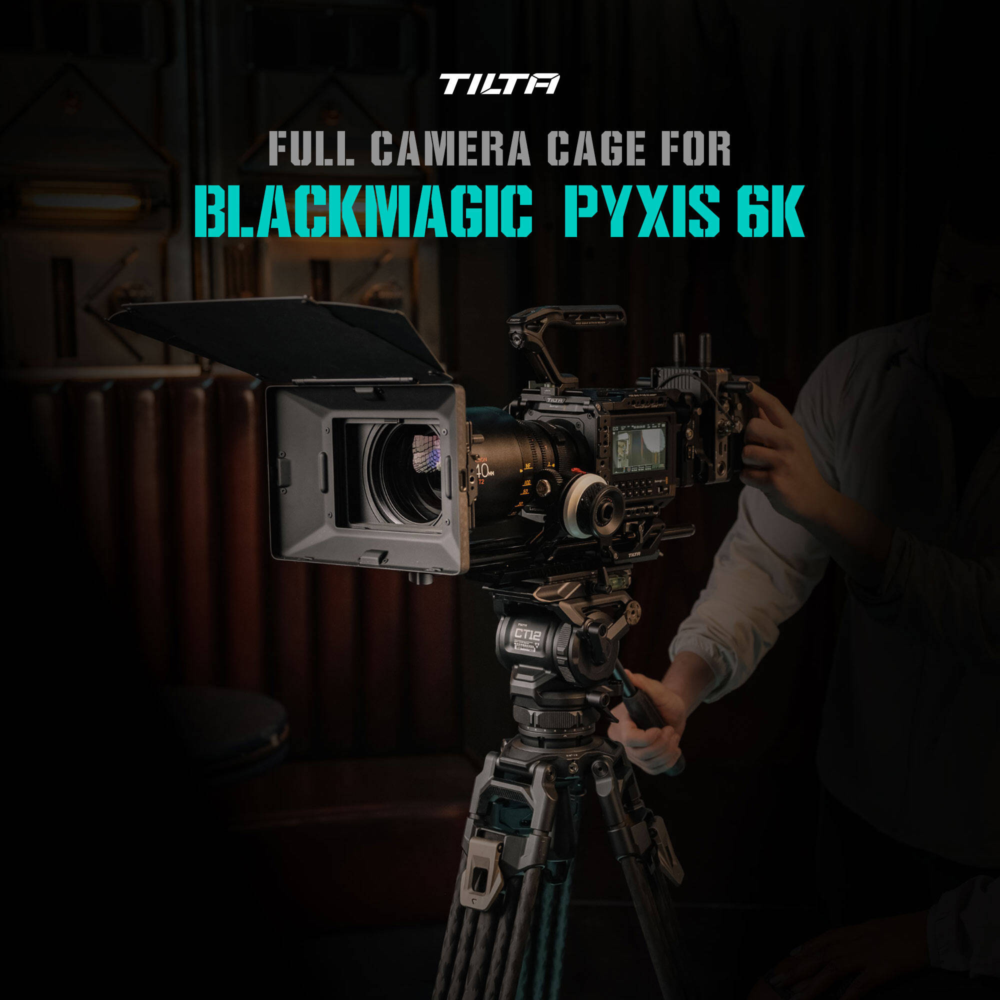 Tilta Tilta Camera Cage Pro Kit for Blackmagic PYXIS 6K/12K (V-Mount) - Film Gear Canada
