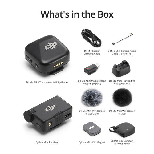 DJI Mic Mini Kit (1 TX + 1 RX)