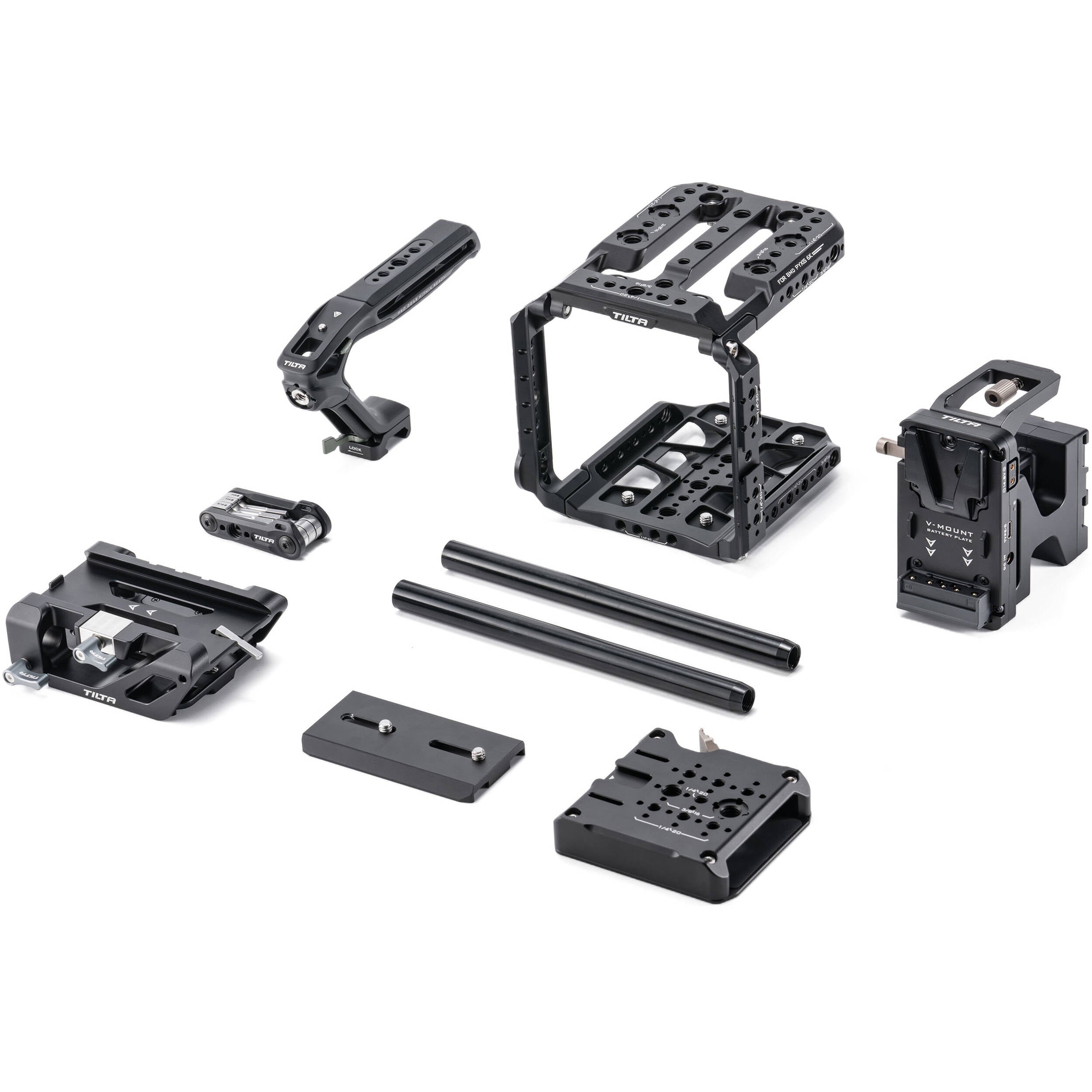 Tilta Camera Cage Pro Kit for Blackmagic PYXIS 6K/12K (V-Mount)