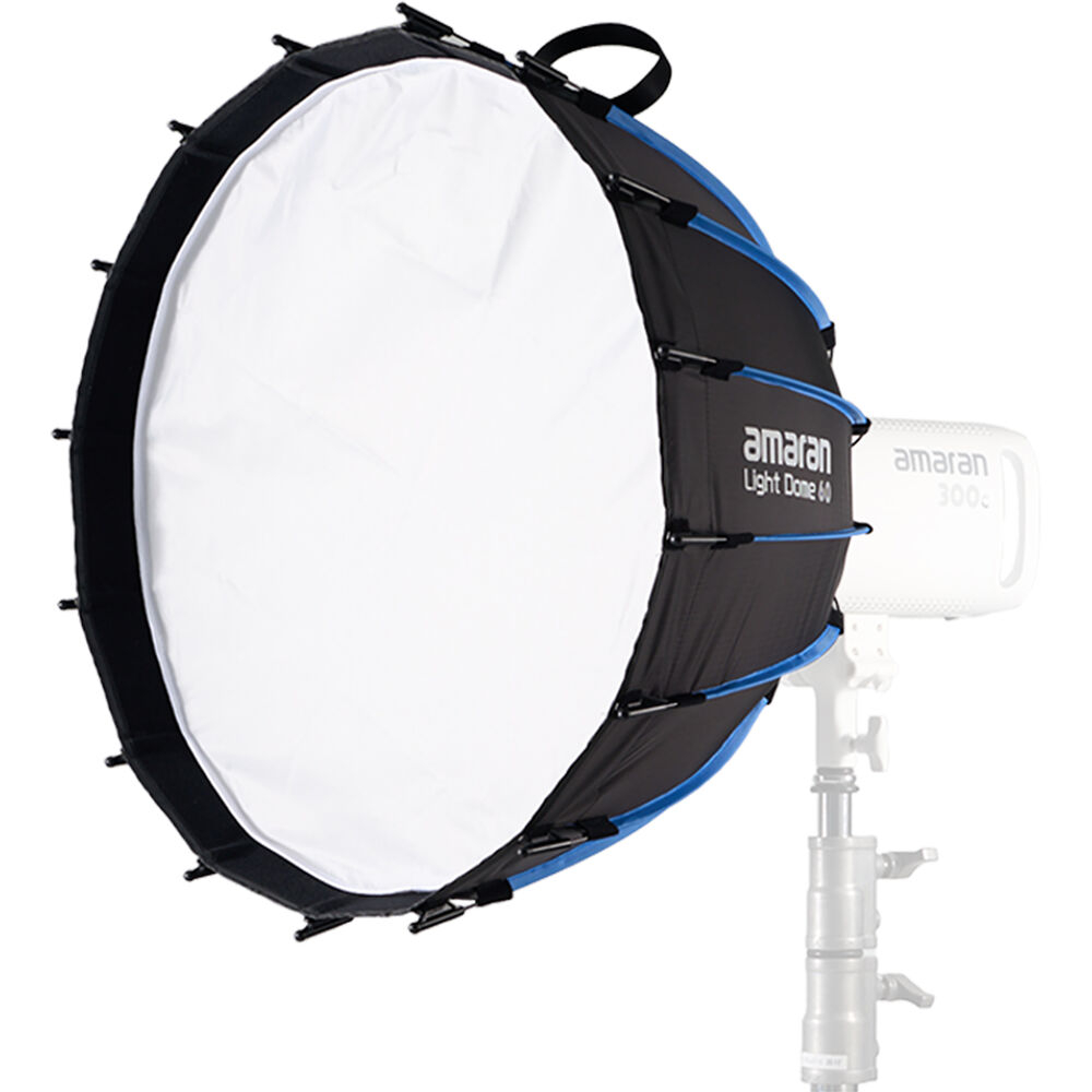 撮影用amaran ライト・ドーム・Manfrottoスタンドのキット２セット amaran Light Dome 60 Softbox | Filmgear Canada