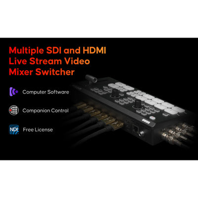 OSEE GoStream Duet Kit SDI/HDMI/NDI Live Streaming Video Switcher/Recorder Kit