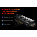 OSEE GoStream Duet Kit SDI/HDMI/NDI Live Streaming Video Switcher/Recorder Kit