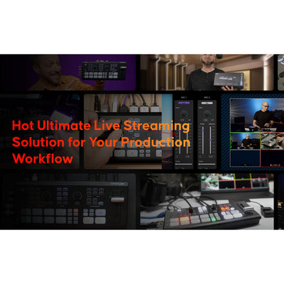 OSEE GoStream Duet Kit SDI/HDMI/NDI Live Streaming Video Switcher/Recorder Kit