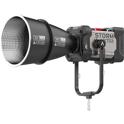 Aputure STORM XT52 Point-Source Full-White LED Monolight Dual Flight Case Kit (Bare Ends Cable)