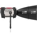 Aputure STORM XT52 Point-Source Full-White LED Monolight Dual Flight Case Kit (Bare Ends Cable)