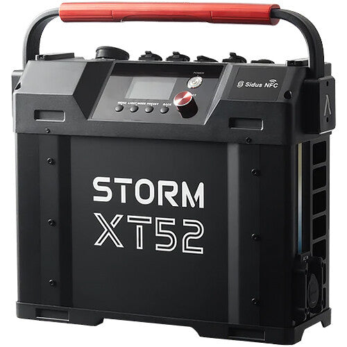 Aputure STORM XT52 Point-Source Full-White LED Monolight Dual Flight Case Kit (Bare Ends Cable)