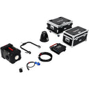 Aputure STORM XT52 Point-Source Full-White LED Monolight Dual Flight Case Kit (Bare Ends Cable)