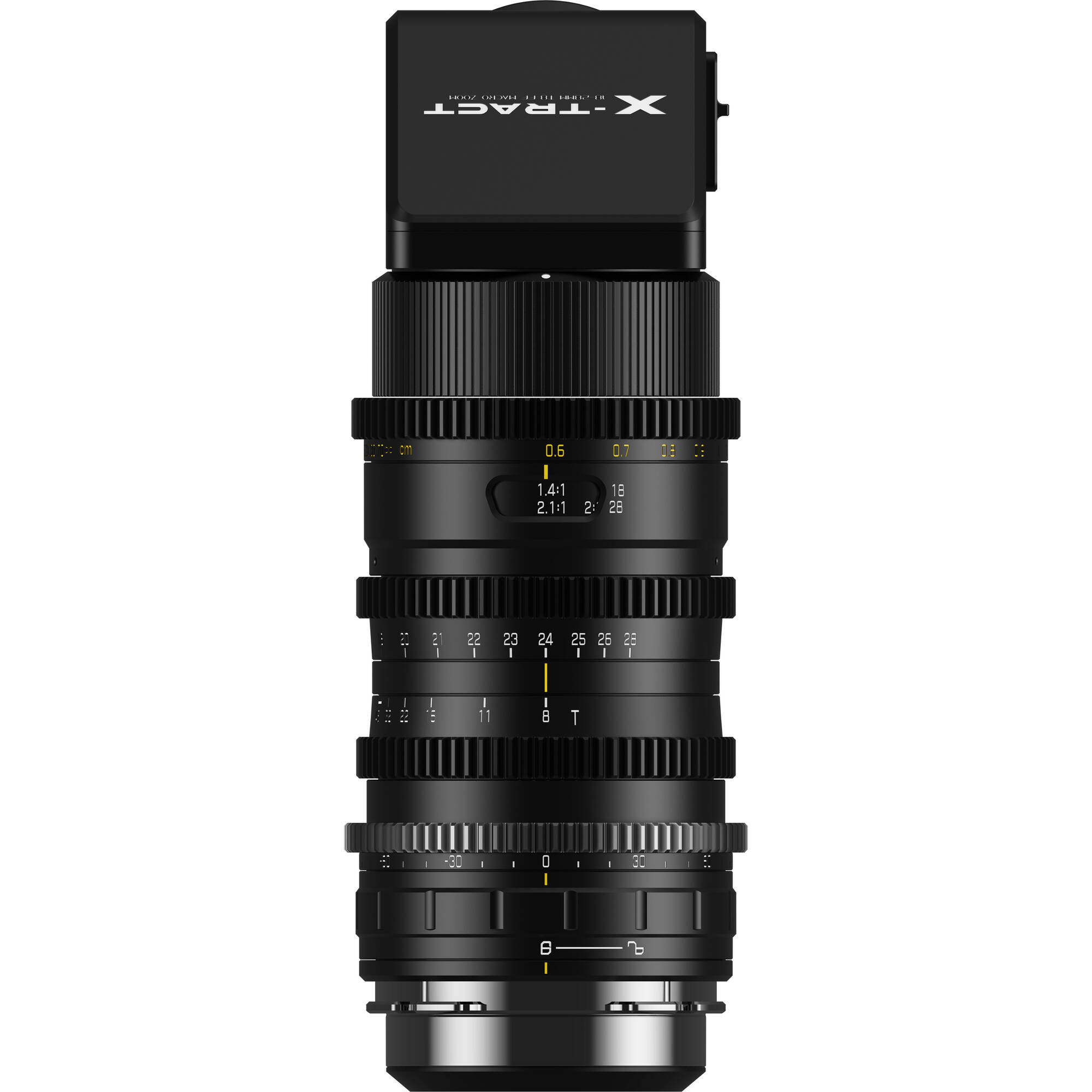 DZOFilm X-Tract 18-28mm T8 FF Probe Zoom Macro Lens (360°, ARRI PL)