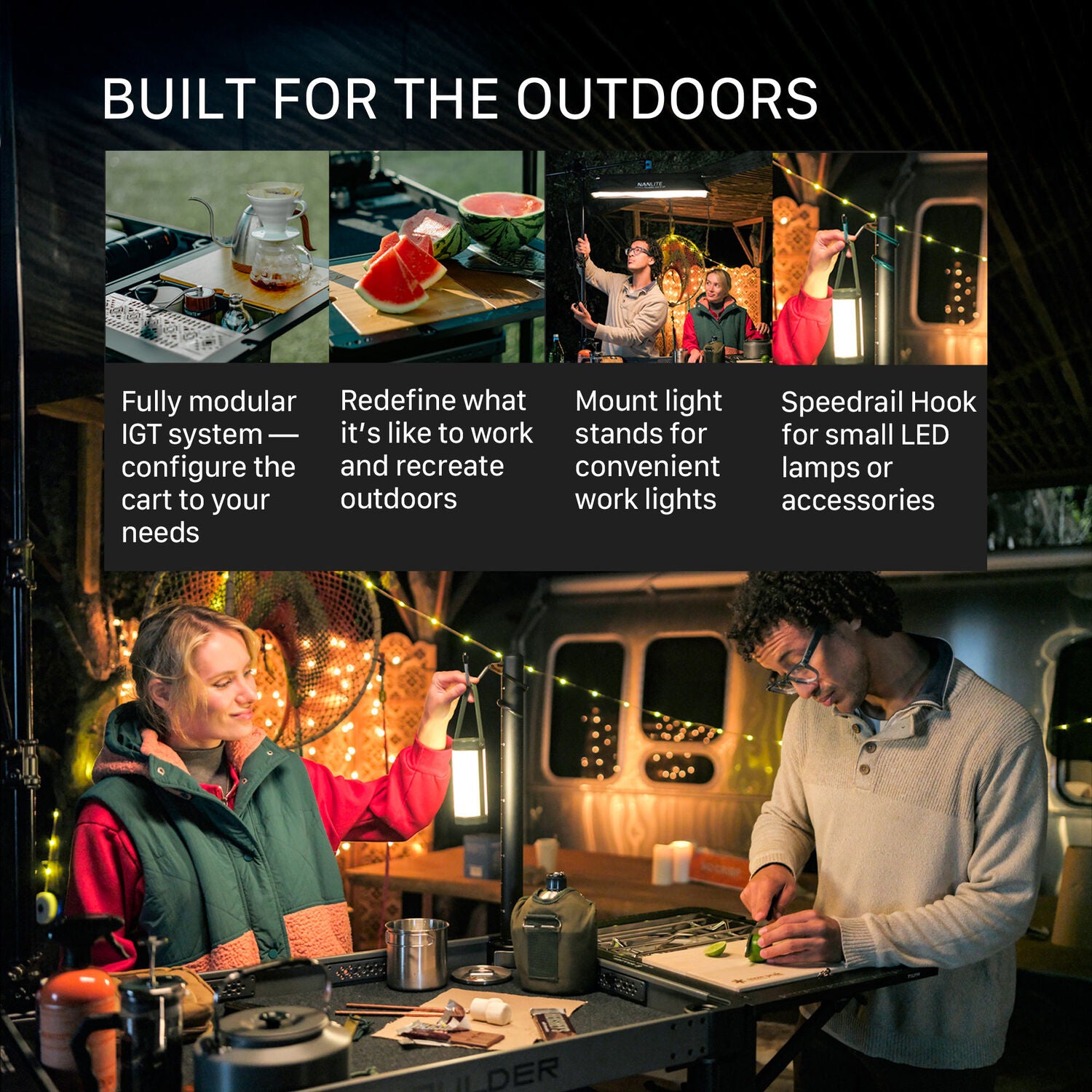 Tilta 36" Boulder Camera Cart (Base Model with Indie Kit)