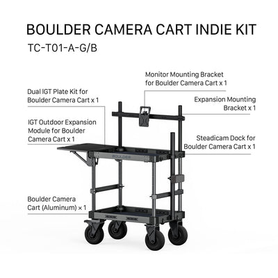 Tilta 36" Boulder Camera Cart (Base Model with Indie Kit)